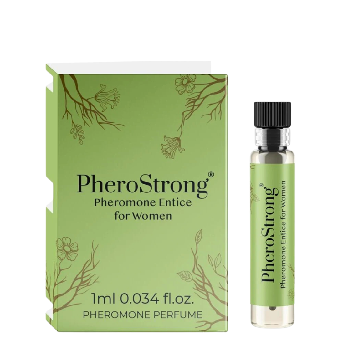 Perfume Feminino com Feromonas Pherostrong Entice 1ml