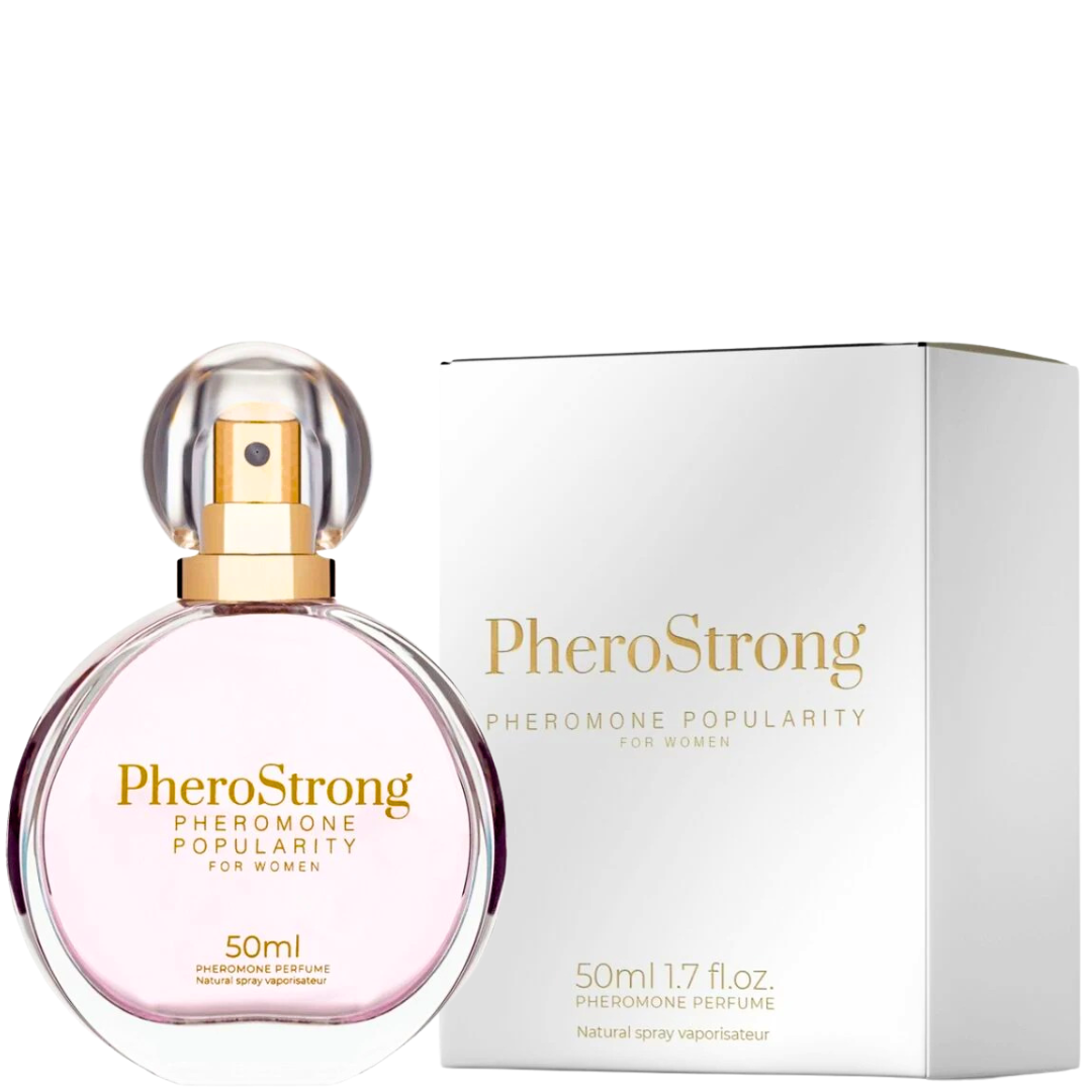Perfume Feminino com Feromonas Pherostrong Popularity 50ml