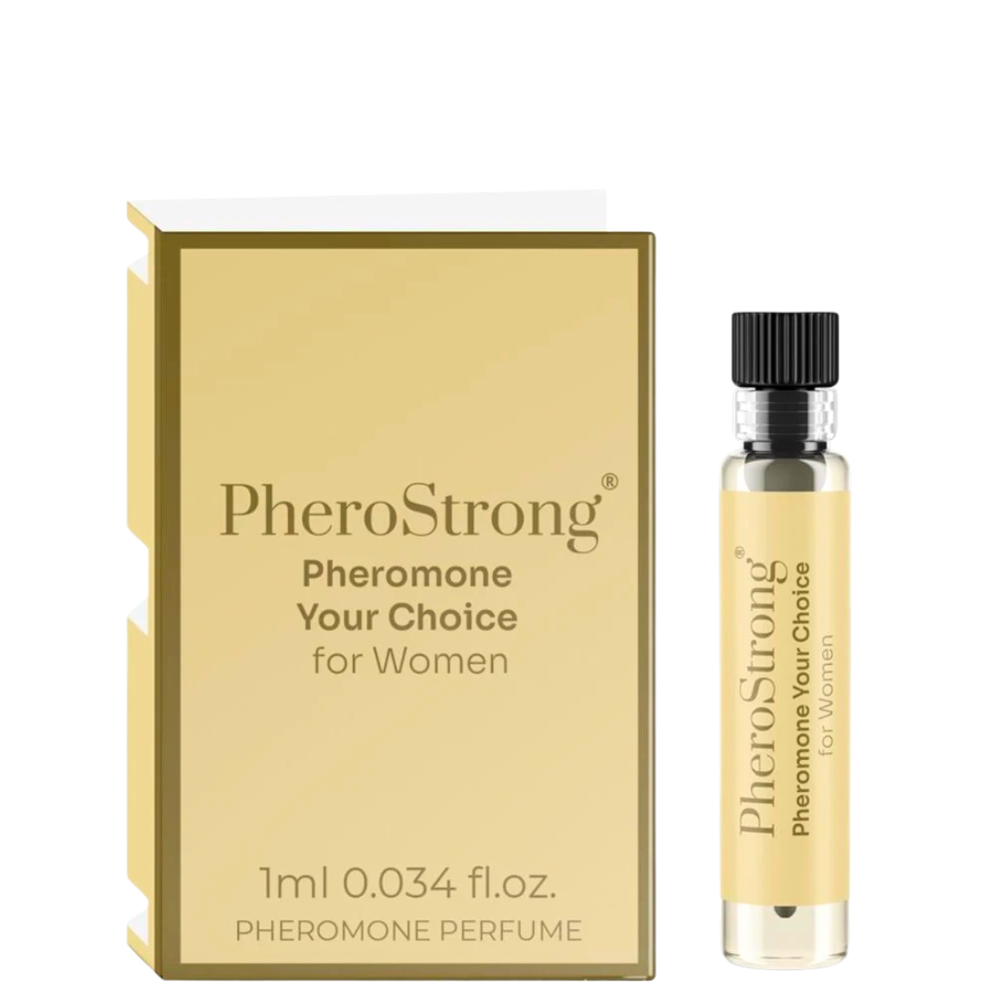 Perfume Feminino com Feromonas Pherostrong Your Choice 1ml