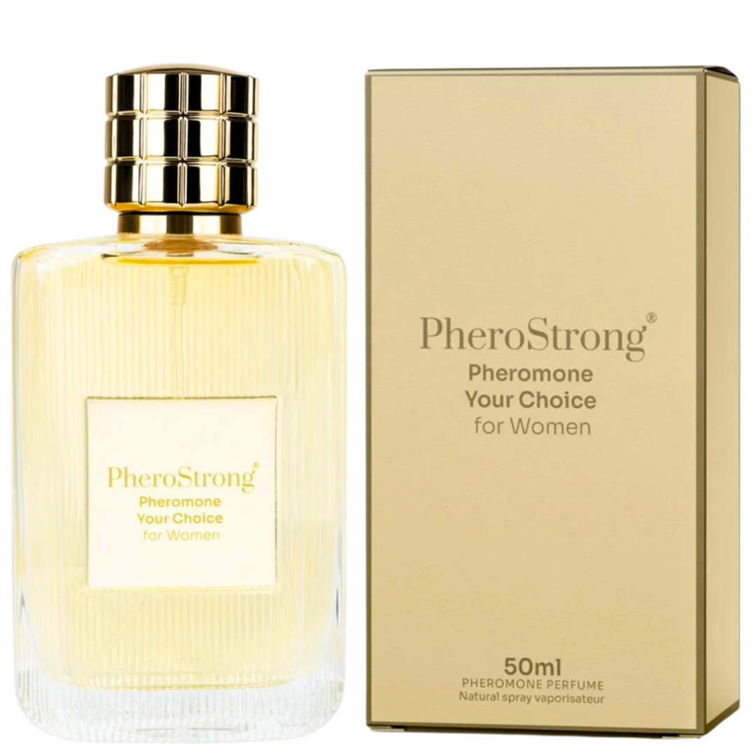 Perfume Feminino com Feromonas Pherostrong Your Choice 50ml