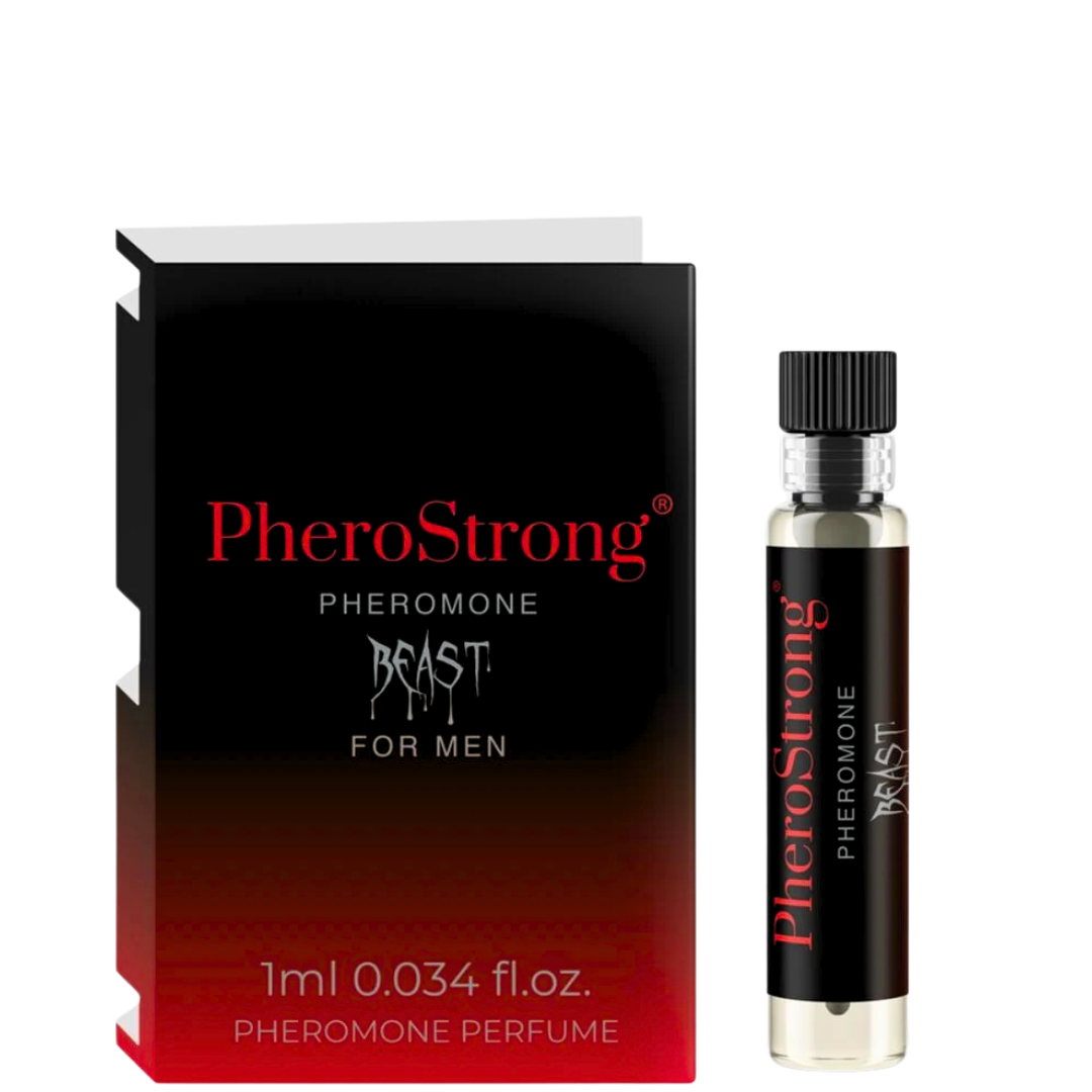 Perfume Masculino com Feromonas Pherostrong Beast 1ml