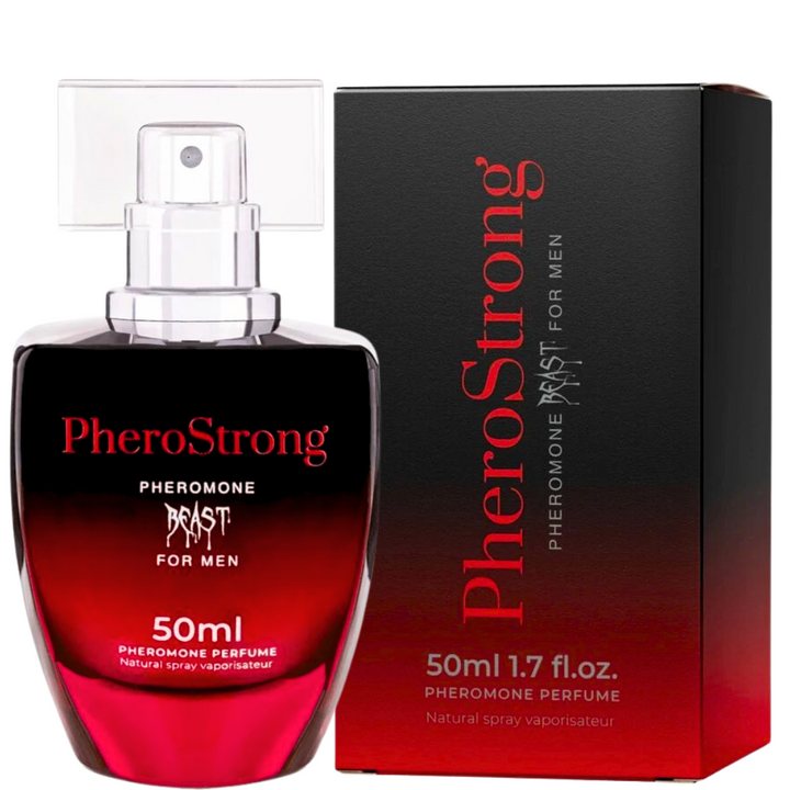 Perfume Masculino com Feromonas Pherostrong Beast 50ml