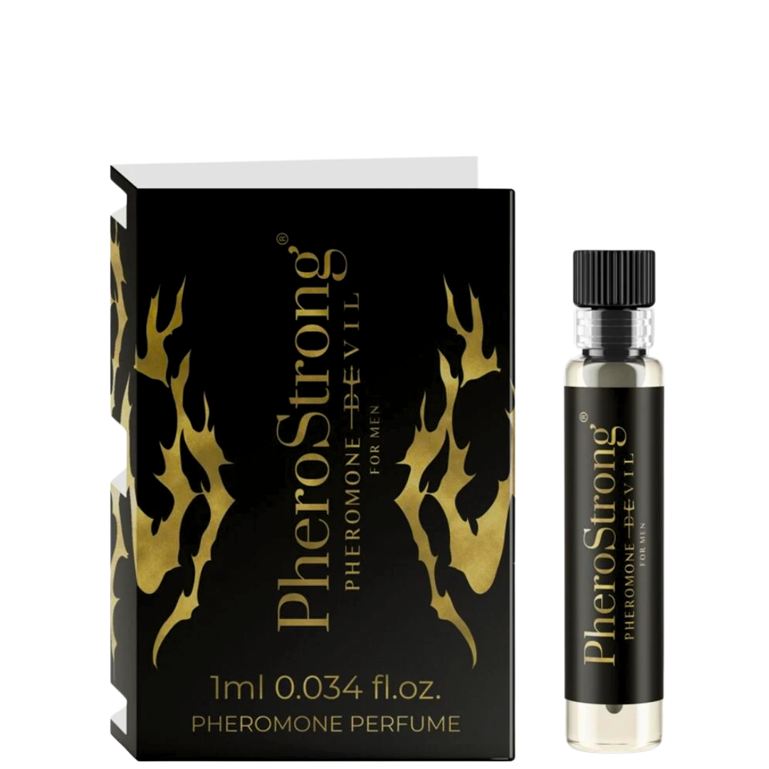 Perfume Masculino com Feromonas Pherostrong Devil 1ml