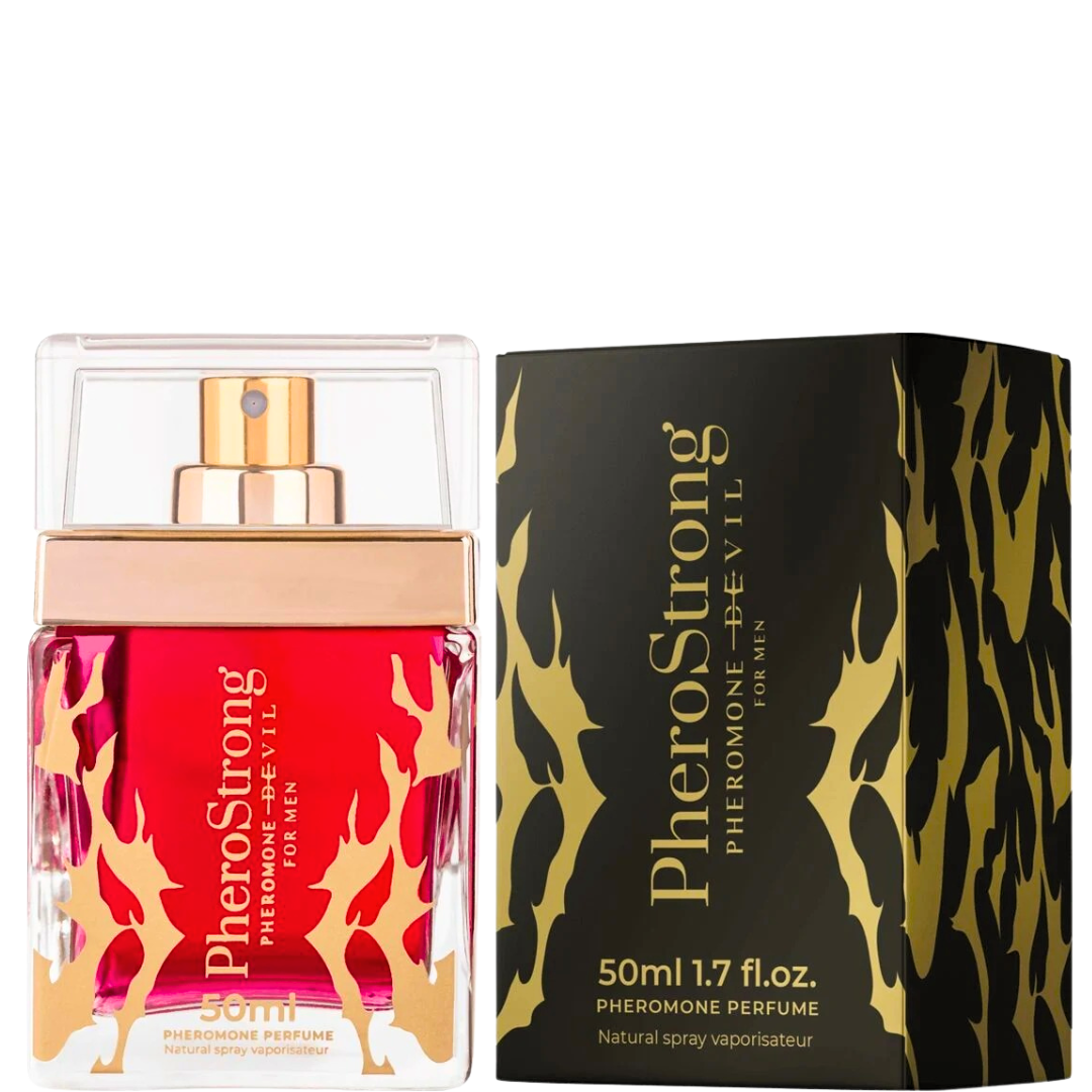 Perfume Masculino com Feromonas Pherostrong Devil 50ml