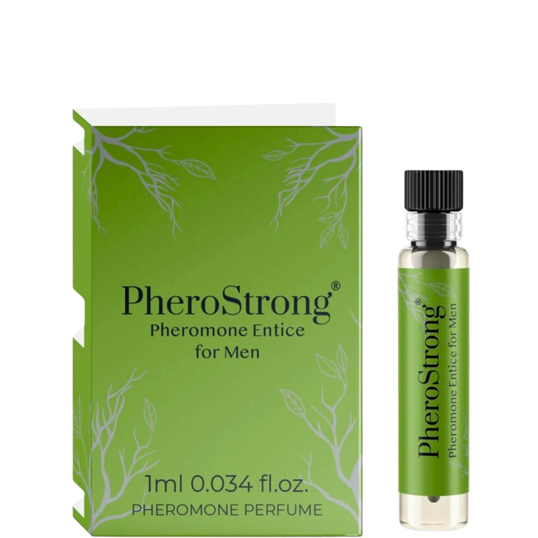 Perfume Masculino com Feromonas Pherostrong Entice 1ml