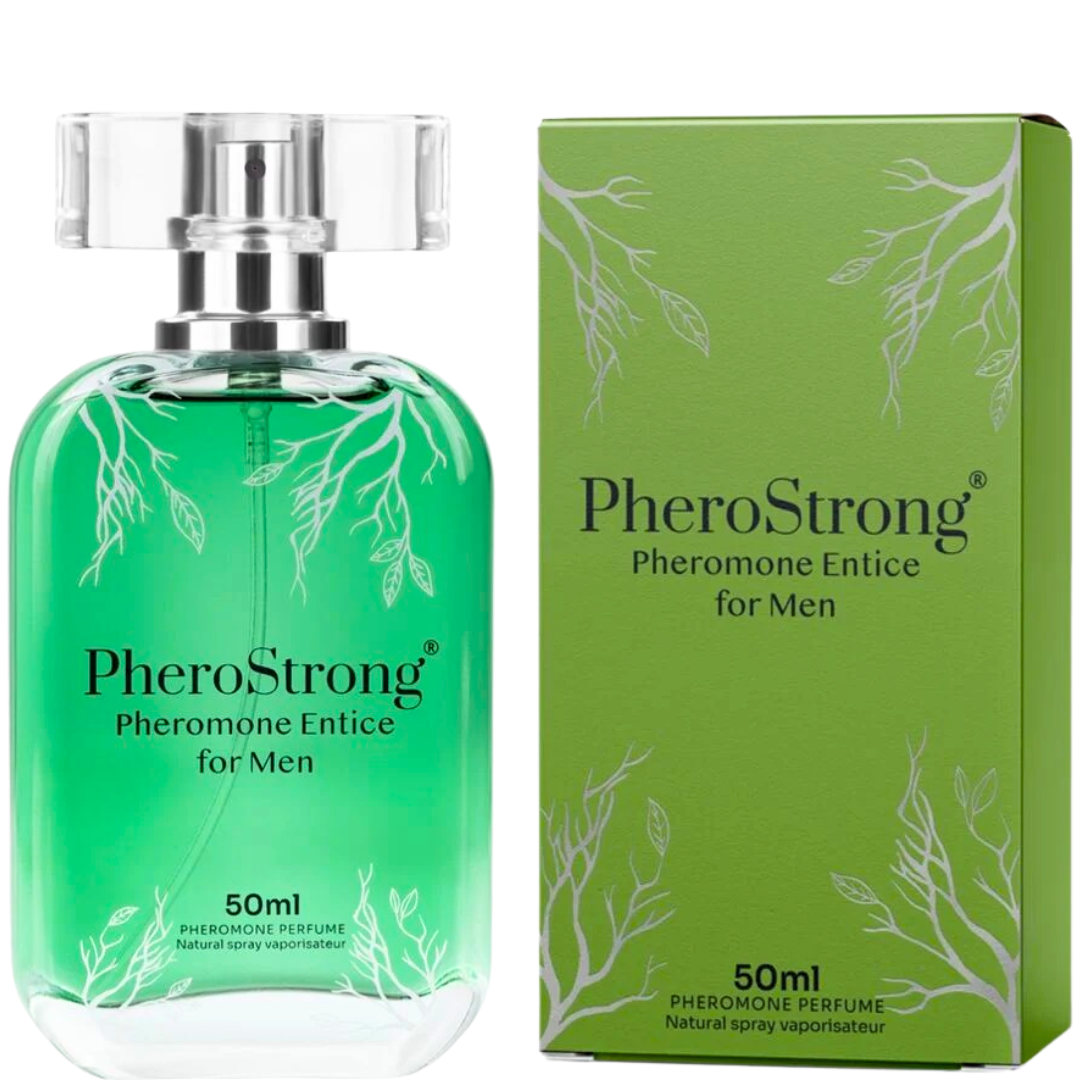 Perfume Masculino com Feromonas Pherostrong Entice 50ml