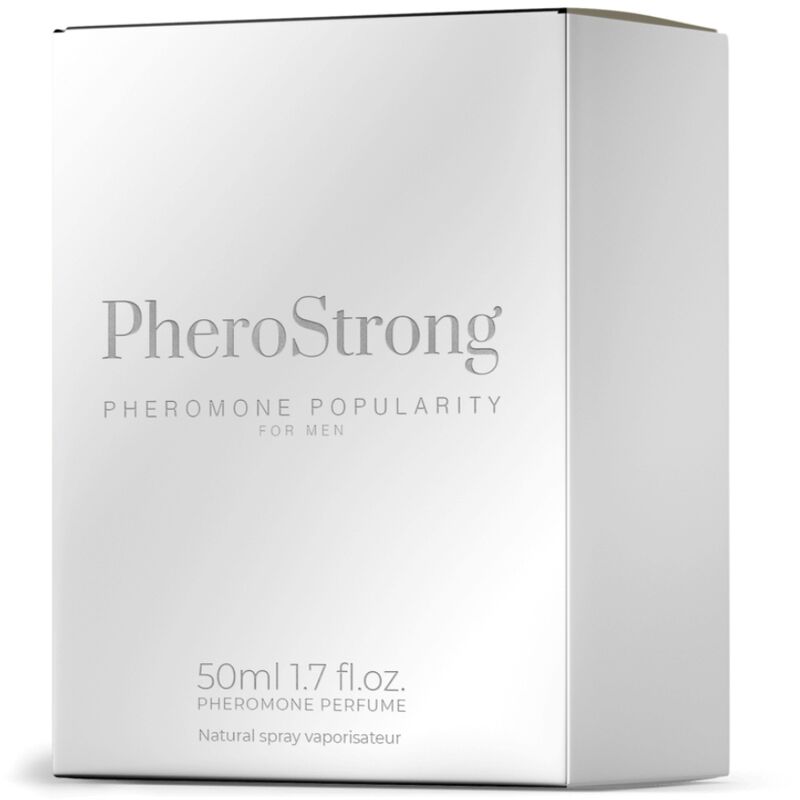 Perfume Masculino com Feromonas Pherostrong Popularity 50ml