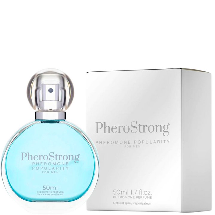 Perfume Masculino com Feromonas Pherostrong Popularity 50ml