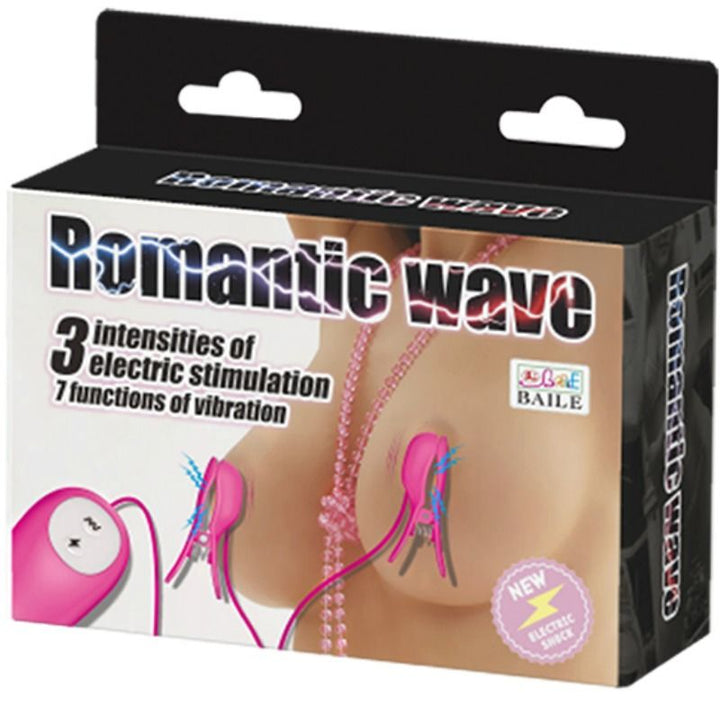 Pinças Vibração e Electro-Choque Pilhas Romantic Wave