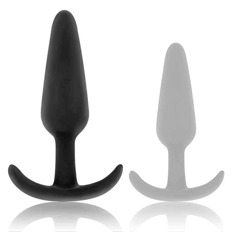 Plug Anal Black&Silver Kael