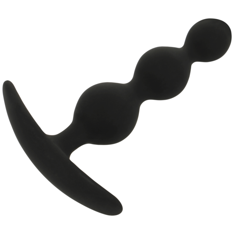 Plug Anal Black&Silver Rupert