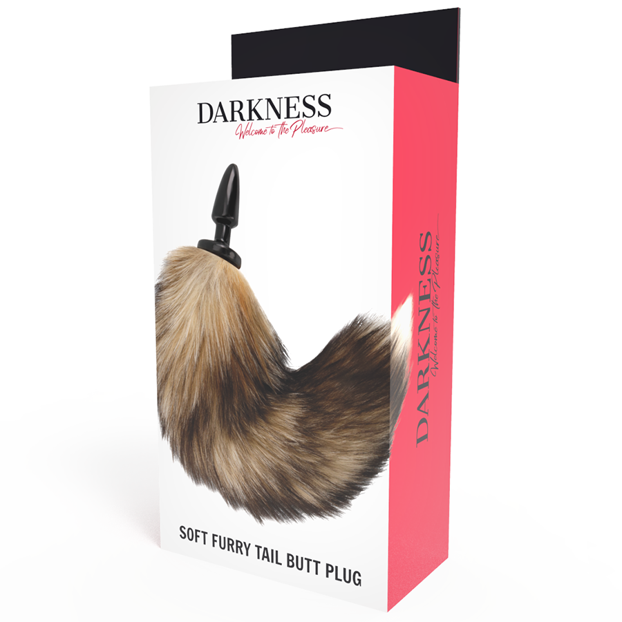 Plug Anal Fantasia Cauda Rapoza Darkness Castanho