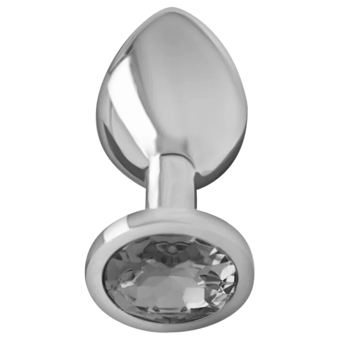 Plug Anal Metal Jóia Intense Preto L