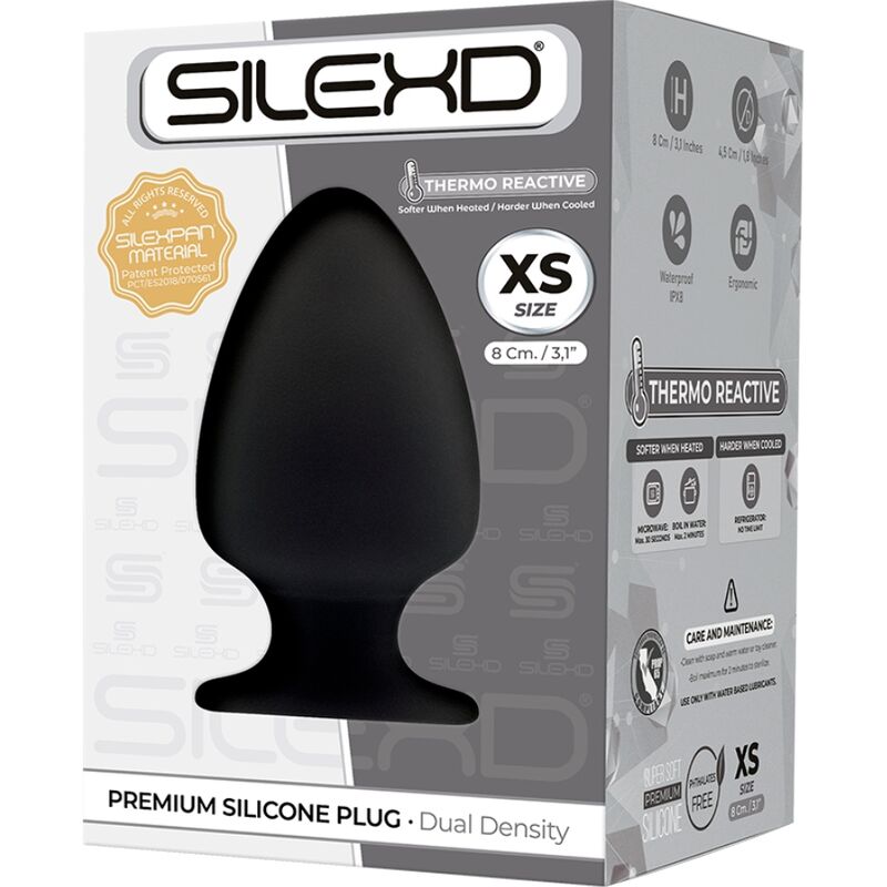 Plug Anal Silicone Memória SilexD 1 XS