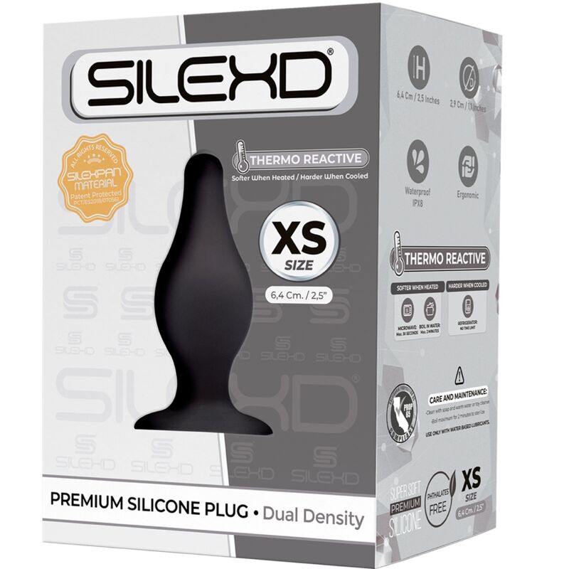 Plug Anal Silicone Memória SilexD 2 XS