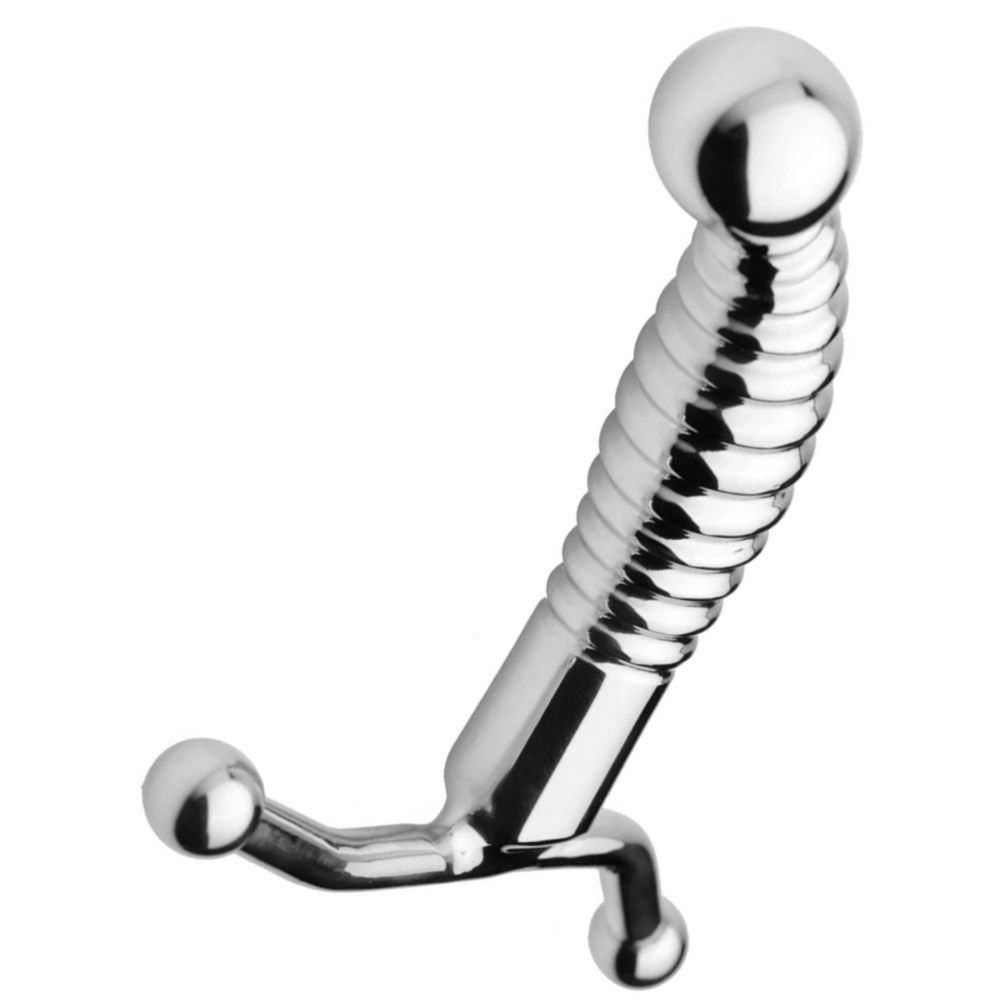 Plug Anal Metal Hard Ribbed G-Spot