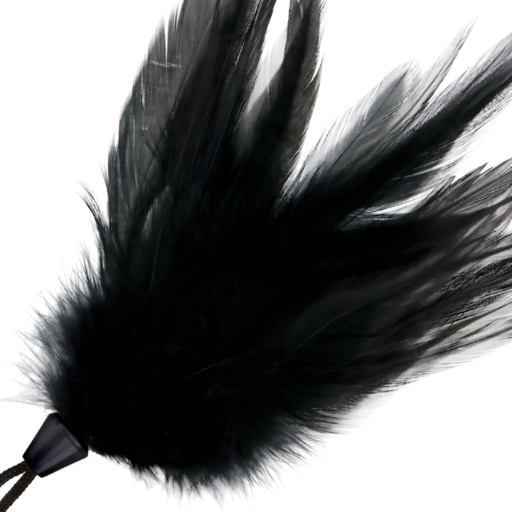 Pluma Darkness Preto 17cm