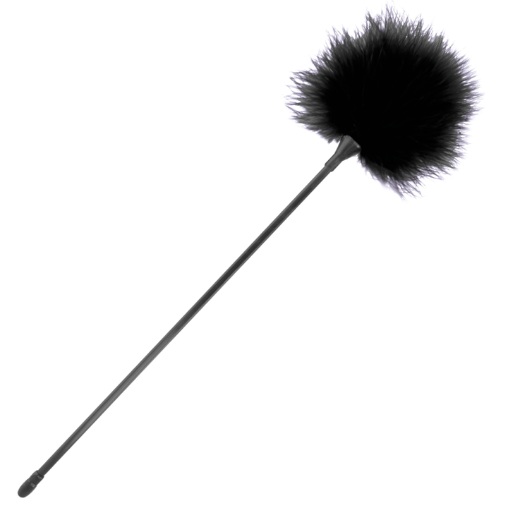 Pluma Darkness Preto 42cm