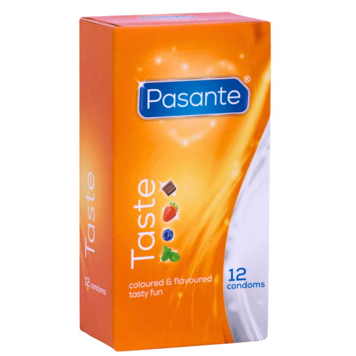 Preservativos Com Sabor Variados Fusão Pasante 12 Un