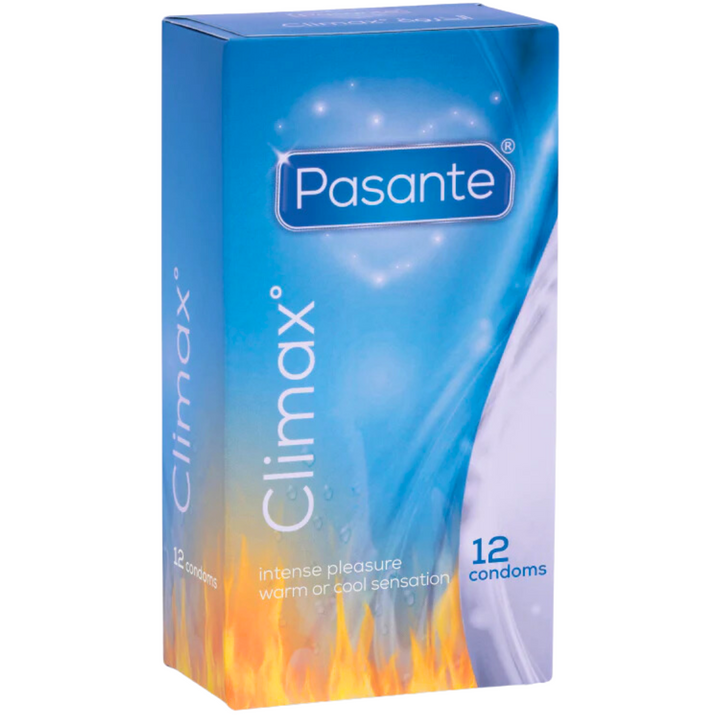 Preservativos Efeito Calor e Frio Climax Pasante 12 Un