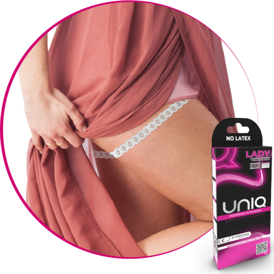Preservativos Femininos Sem Látex Uniq Lady 3 Un