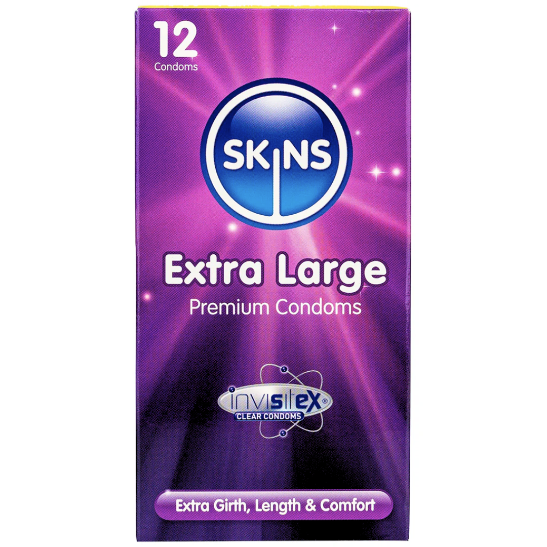 Preservativos XL Extra Skins 12 Un