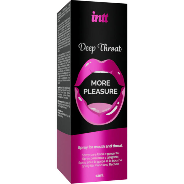 Relaxante Oral Spray Deepthroat Intt Menta 10ml