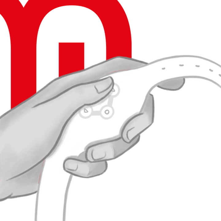 Relógio Controlo Remoto Watchme Wireless Branco