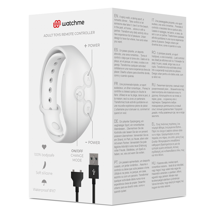 Relógio Controlo Remoto Watchme Wireless Branco
