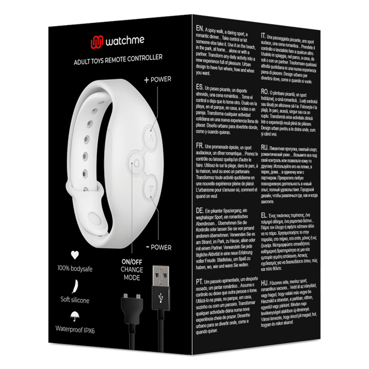 Relógio Controlo Remoto Watchme Wireless Preto