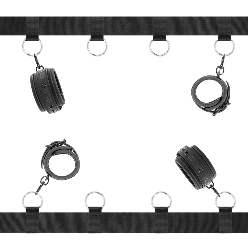 Restrição Ajustável Bondage Para Cama Fetish Submissive Luxury
