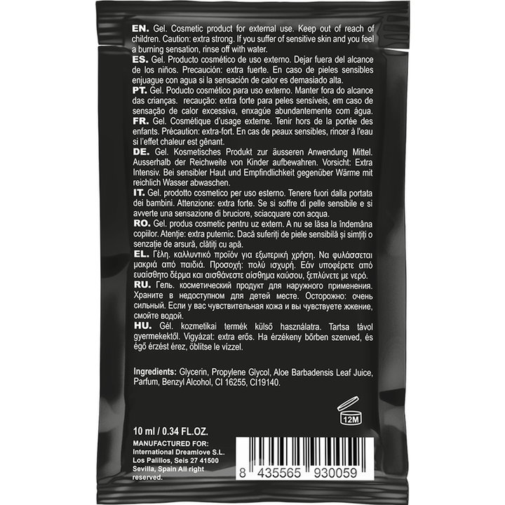 Retardante Gel Coquette Chic Pocket 10ml