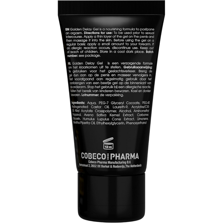 Retardante Gel Golden Delay 50ml