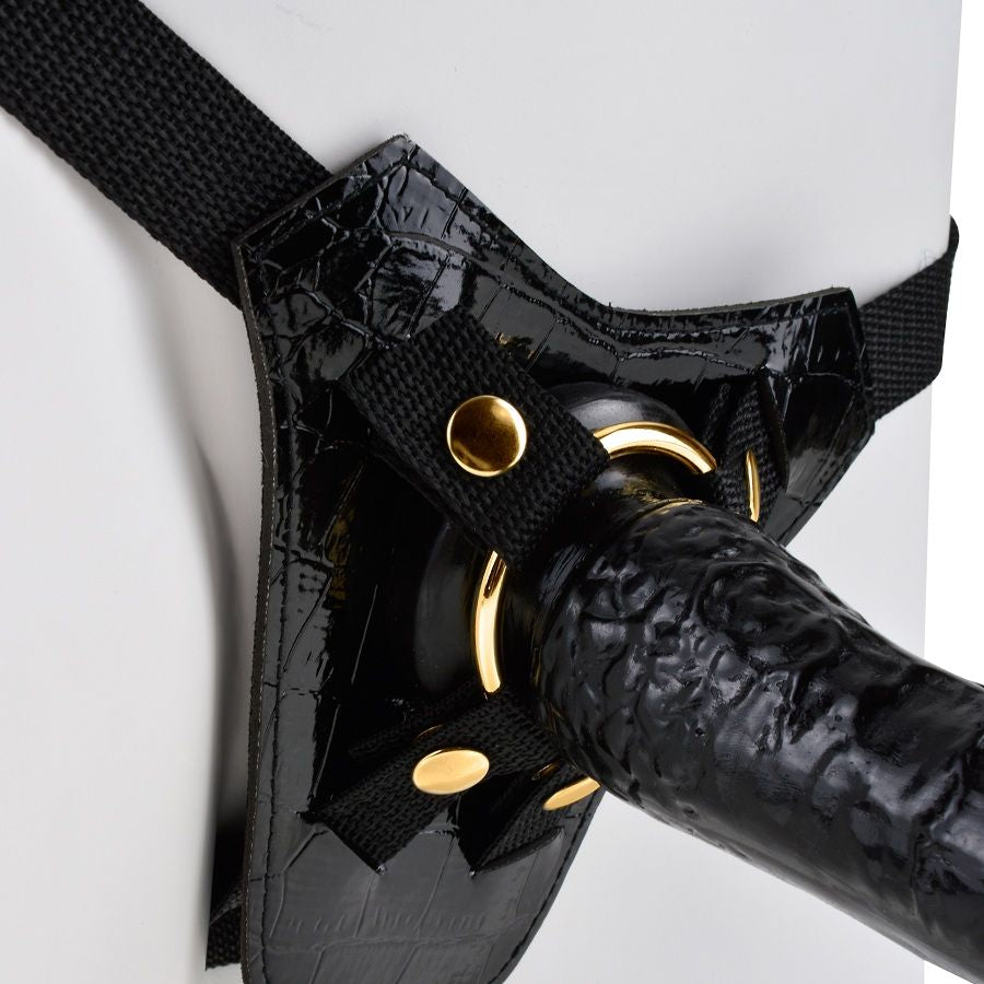 Strap-On Dildo Fetish Fantasy Gold Design