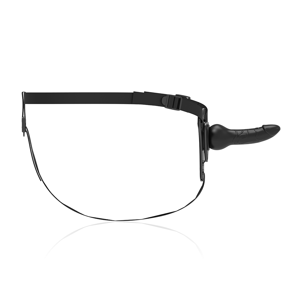 Strap-On Dildo Fetish Submissive Realistic l Preto