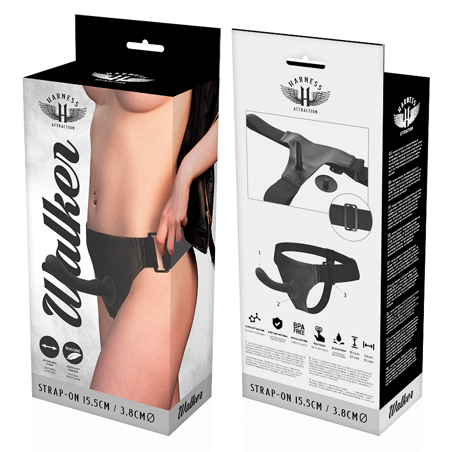 Strap-On Dildo Harness Attraction Walker