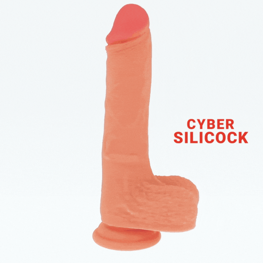 Strap-On Dildo Silicone Dupla Densidade Cyber Connor