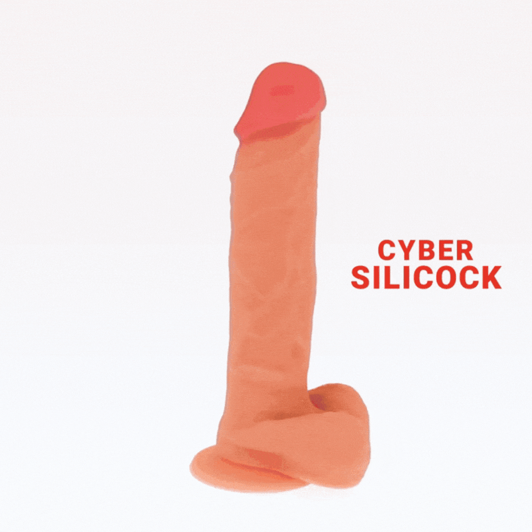 Strap-On Dildo Silicone Dupla Densidade Cyber Magnus