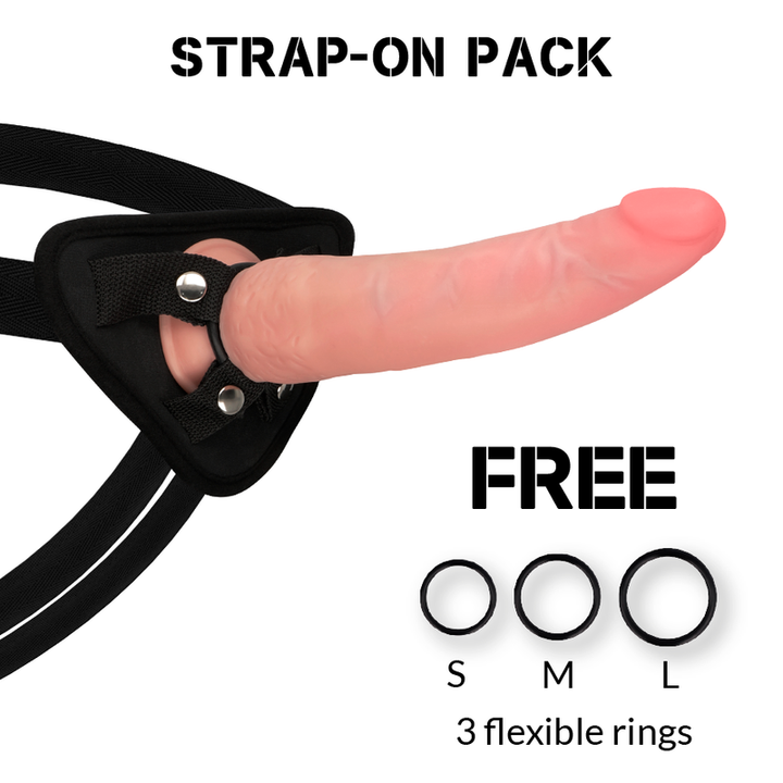 Strap-On Dildo Tripla Densidade RockArmy Crusader