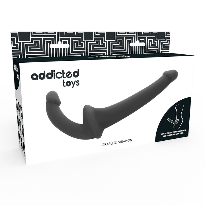 Strap-On Duplo Addicted Preto