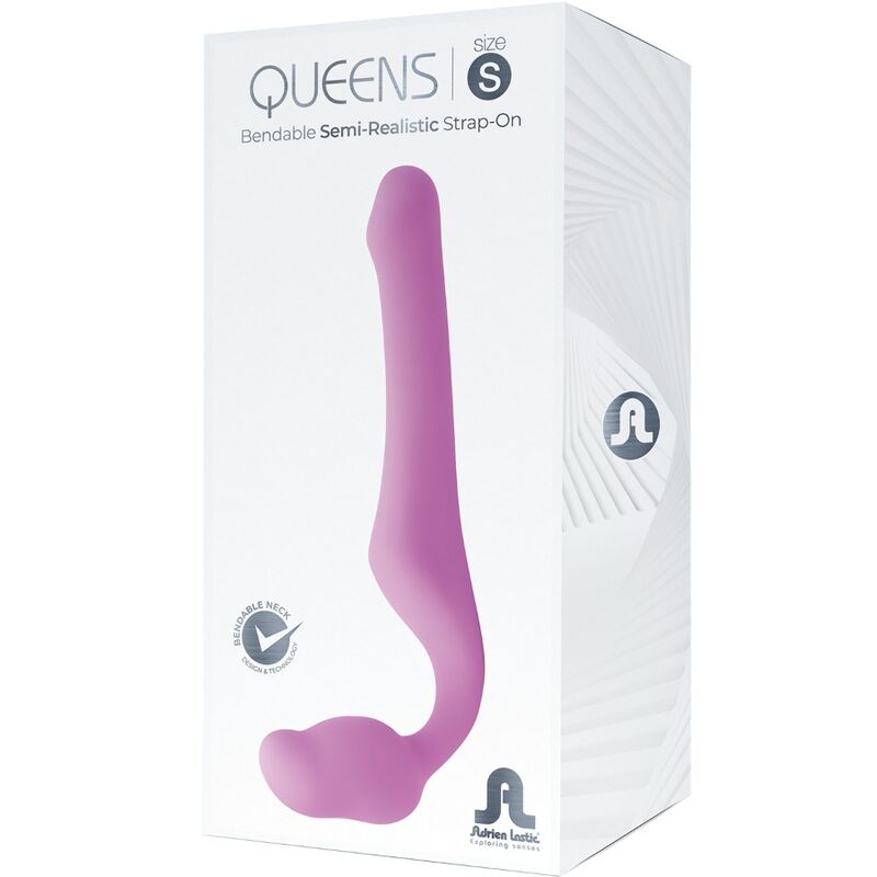 Strap-On Duplo AdrienLastic Queens Rosa S