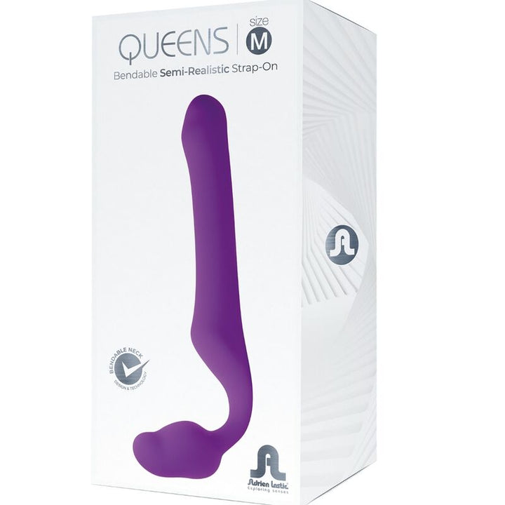 Strap-On Duplo AdrienLastic Queens Roxo M