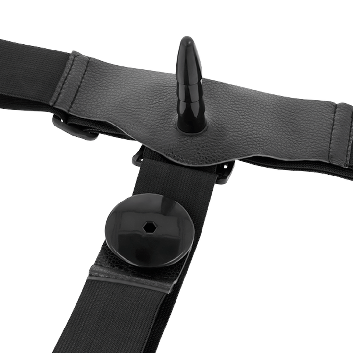 Strap-On Duplo Vibração Pilhas Harness Attraction Rodney