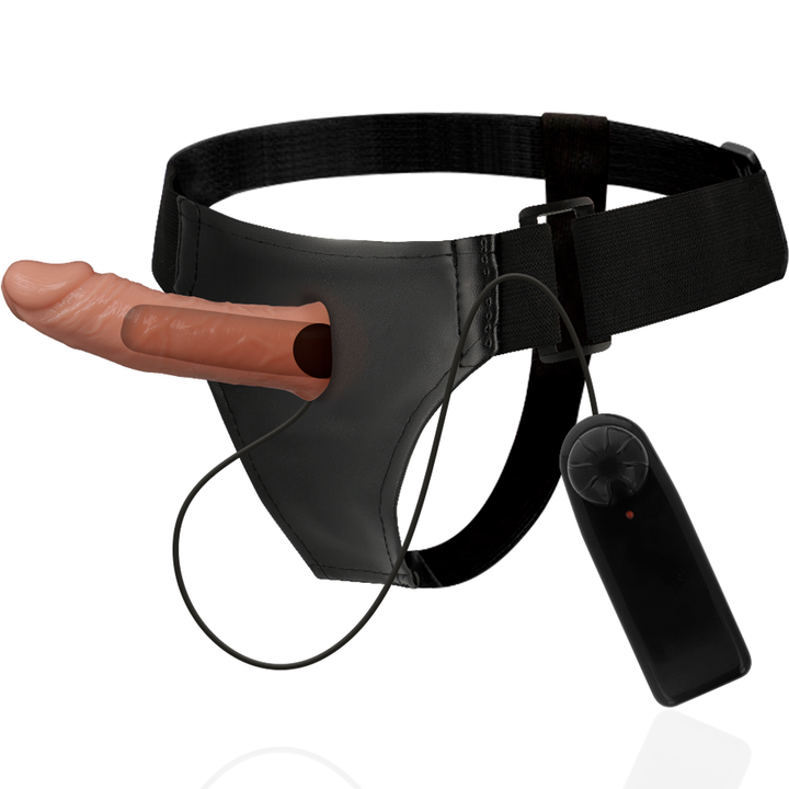 Strap-On Oco Vibração Pilhas Harness Attraction Benny