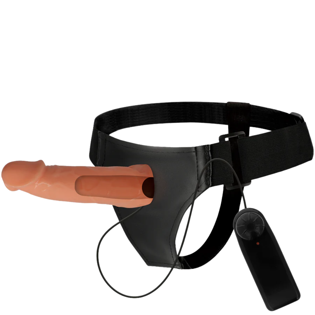 Strap-On Oco Vibração Pilhas Harness Attraction William