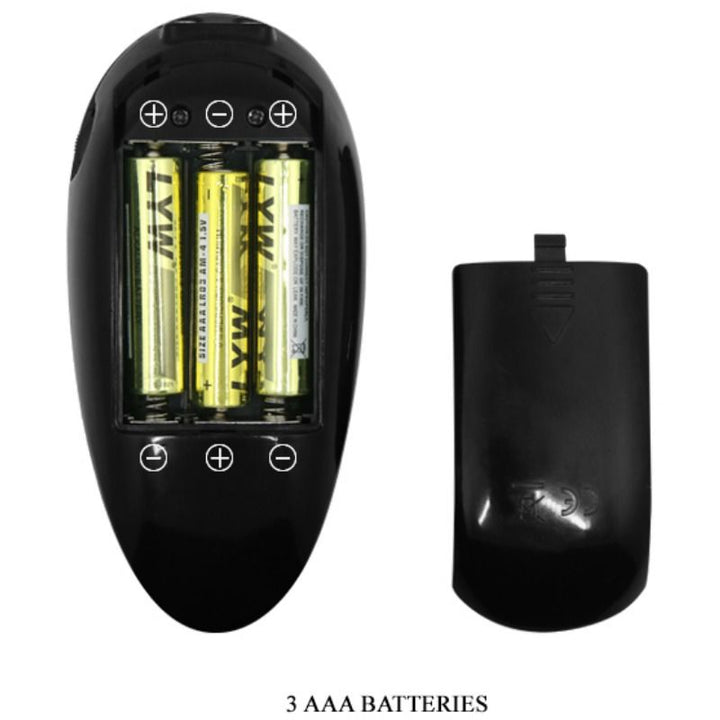 Strap-On Oco Vibração Pilhas PrettyLove Marvin