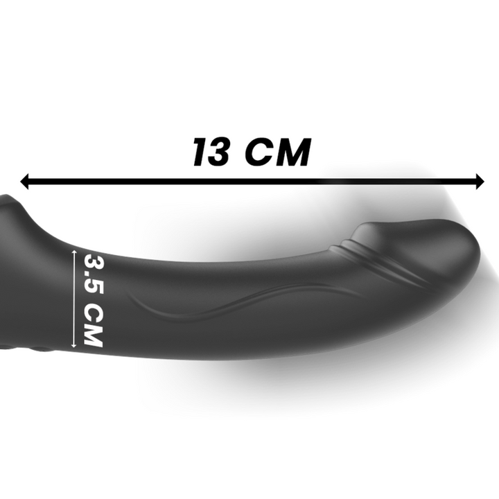 Strap-On Usb Duplo Movimento Clitóris Ibiza Controlo Remoto