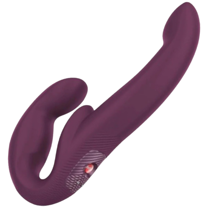 Strap-On Usb Duplo Vibração Fun Factory Share Vibe Pro Violeta