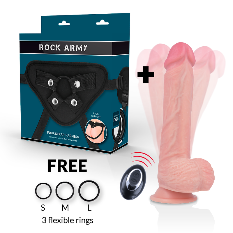 Strap-On Usb Vibração RockArmy Apache