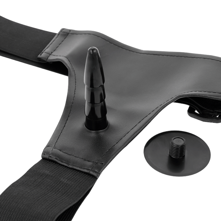 Strap-On Vibração Pilhas Harness Attraction Vincent